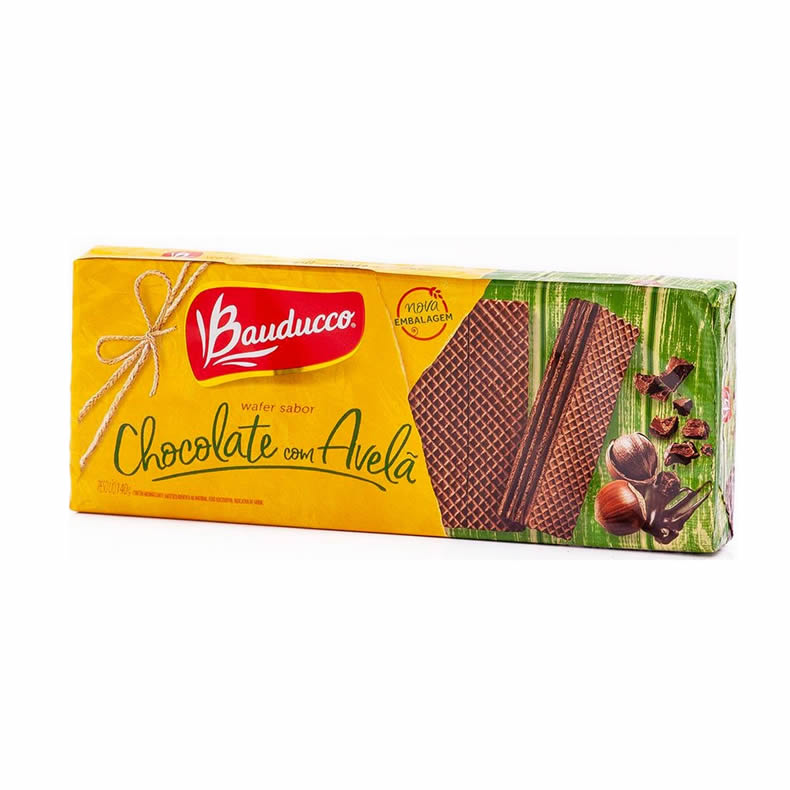 BISC WAFER BAUDUCCO 140G CHOC/AVELA