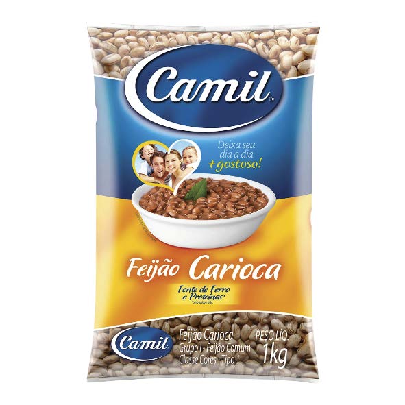 FEIJAO CARIOCA CAMIL 1KG