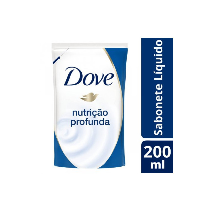 SABONETE DOVE LIQ RF 200ML NUTRI PROFUNDA