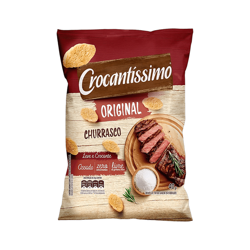 CROCANTISSIMO 40G CHURRASCO
