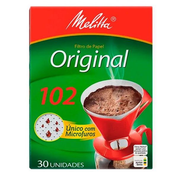 FILTRO DE PAPEL MELITA AROM MAX 102 C/30