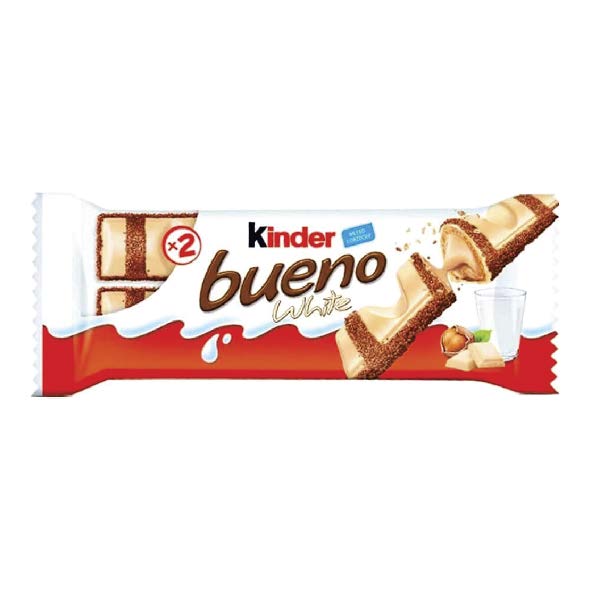 CHOC KINDER BUENO WHITE T2 39G