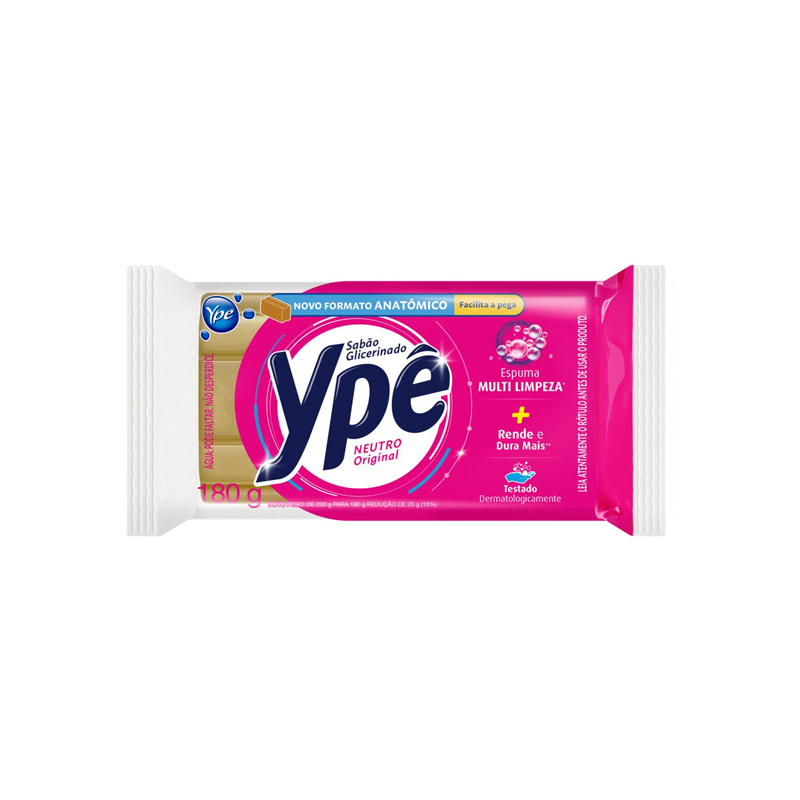 SABAO EM BARRA YPE 160G NEUTRO