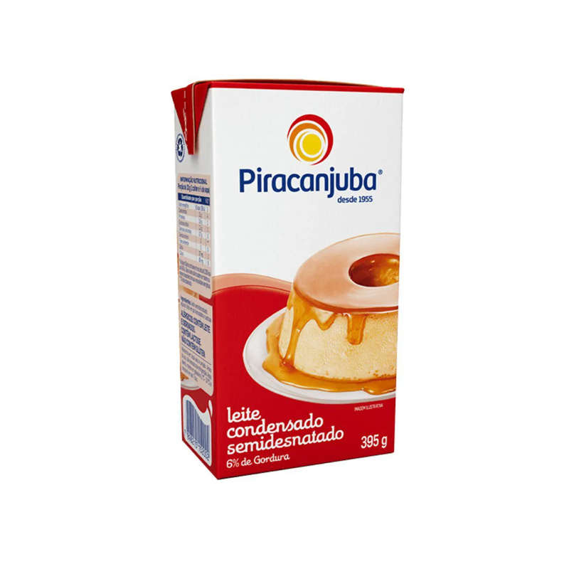 LEITE CONDENSADO PIRACANJUBA TP 395G SEMI DESN