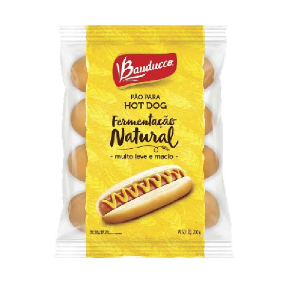 PAO P/HOT DOG BAUDUCCO 200G